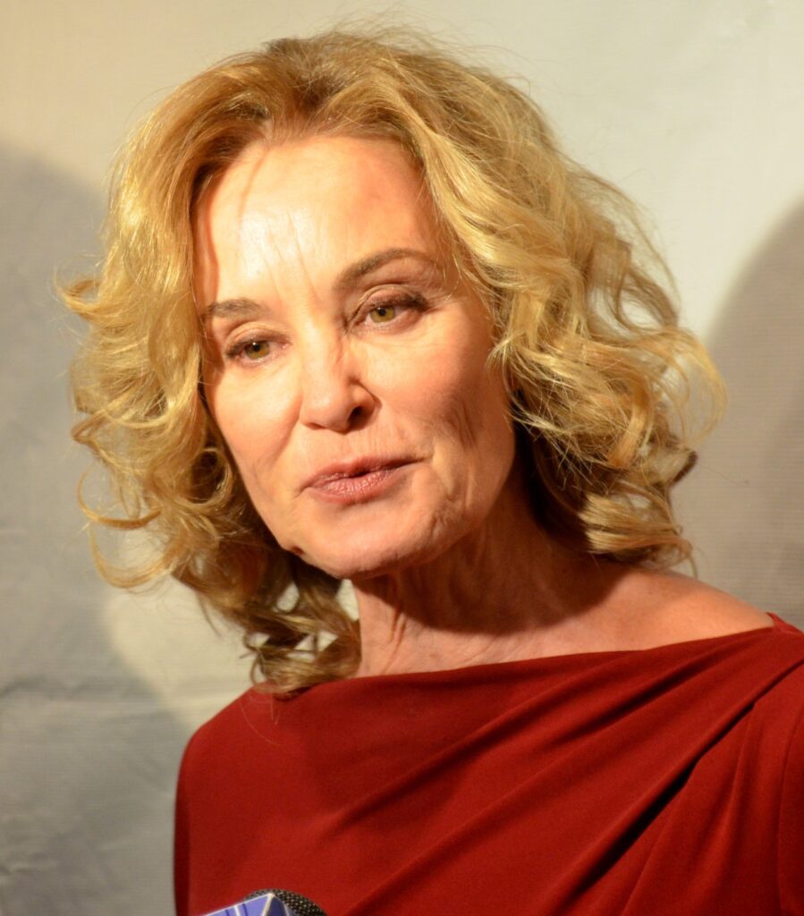 Jessica Lange, whose early life story connects to photographer Paco Grande